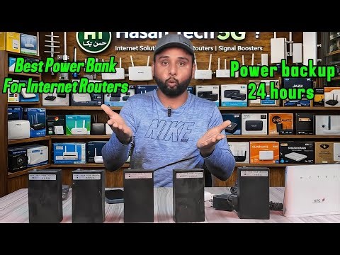 Mini UPS For Internet Router and Modem | Power Bank For Internet Routers