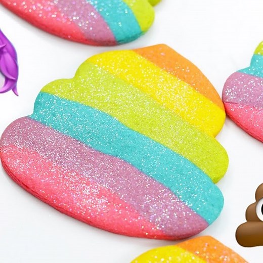 UNICORN RAINBOW POOP COOKIES - NERDY NUMMIES | Rosanna Pansino