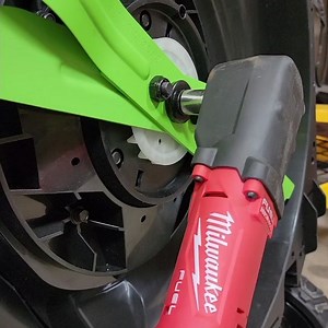 EGO SelectCUT dual blade setup - 3 blade options to choose from. All 3 blades come with the mower. Very easy to change out for your needs or sharpening. EGO available at @loweshomeimprovement and @acehardware stores @egopowerplus @milwaukeetool | TOOLS by Design | Facebook