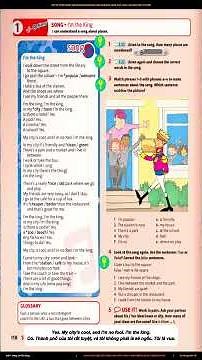 Unit 1. 3. 5. 7. Song. I'm The King | Sách Học Sinh Tiếng Anh 6 Family And Friends Plus Student Book
