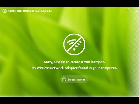 HOW TO FIX BAIDU WIFI HOTSPOT CONNECTION PROBLEMS