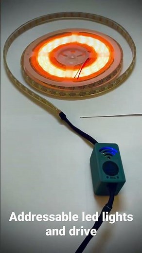 Addressable led lights and drive