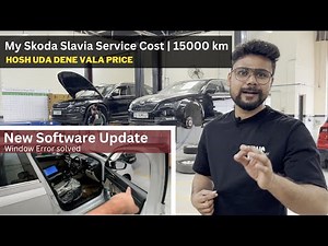 COMPLETE DETAILED FIRST SERVICE COST OF SKODA SLAVIA AT 15000 KM