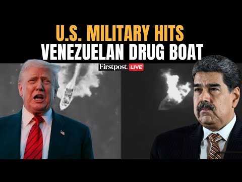 LIVE: US Strikes Alleged Drug Boat From Venezuela, 11 Killed | Caribbean Sea | N18G