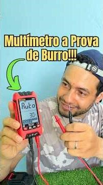 Esse Multímetro Automático Digital ANENG é o mais completo que já vi 😮