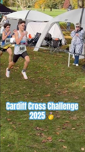 Cardiff cross challenge, close finish 🥇