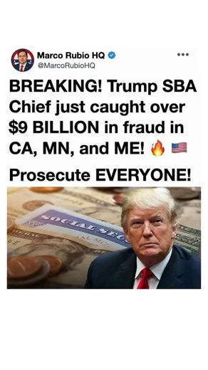 $9 Billion Fraud Exposed? Trump SBA Investigation Sparks Massive Debate 🔥