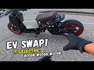 This Isn’t Your Average Honda Ruckus – First Ride on Custom EV Build!