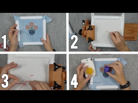 4 Tips For Neater Stitches - Cross Stitch on FlossTube