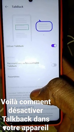 voilà comment désactiver Talkback dans votre appareil