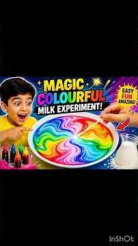 Class 9th Magic Milk Experiment Using Cotton Bud 🥛✨ #scienceproject