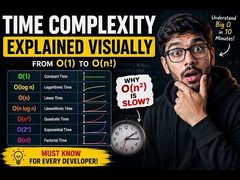 Time Complexity Explained in Java | O(1) to O(n!) with Examples | DSA for Beginners