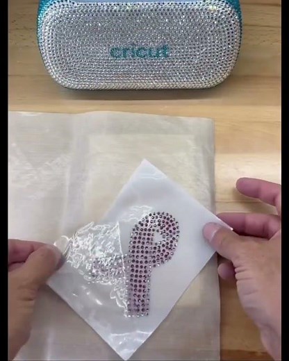 You can make Rhinestone Decals with your Vinyl Cutter and Bling Anything! Let me show you how.