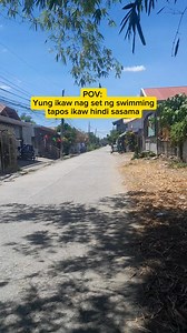 2.8M views · 83K reactions | Ikaw nag set ng swimming tapos Ikaw hindi sasama #trendingvideo #pov #goodvibes #happy #fypシ゚viralシ | Ju Tang TV | Facebook