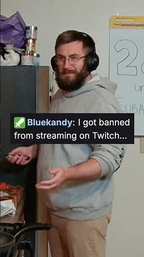 He got banned for THAT? 😭😂