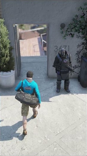 GTA 5 Franklin House Secret 😀 #shorts