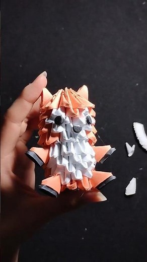 Day 1: 3D Origami Animals #diy