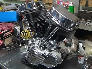 1949 PanHead 74ci #101 Motor Overhaul rebuild FL FLH harley by Tatro Machine