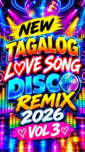 NEW TAGALOG LOVE SONG DISCO REMIX 2026 💖🔥 VOL. 3 | Viral OPM Disco Hits #Shorts