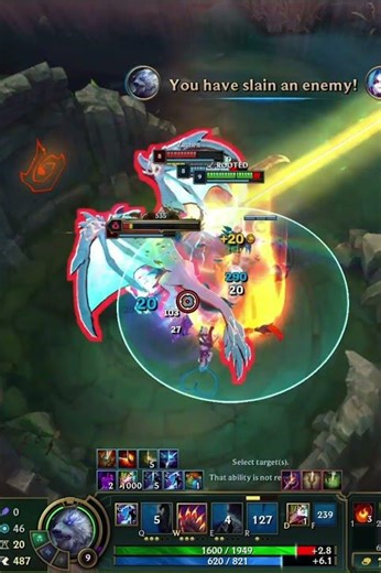 VOLIBEAR Jungle Dragon Fight. Volibear Triple Kill is Mad #leagueoflegends #gameplay #shorts