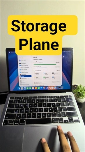 MAC Change iCloud Storage Plane #mac #macbook #macos #icloud #icloudstorage #icloudplus #storagepla