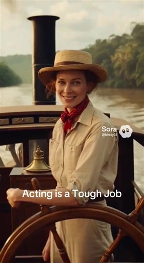 African Queen Katherine Hepburn explains how hard it is to win the most Academy Awards for Acting. #oscars #oscarspostcontest #movie #africanqueen #sora