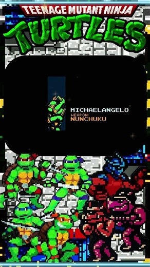 L'intro culte de TMNT sur NES (1989) 🐢 PIZZA TIME ! 🍕 #retrogaming #jeuxvidéo #intro #retro #arcade