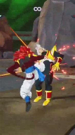 Gogeta GT VS Super Baby 2 #dragoball #dragonball #goku #anime #supersaiyan #vegeta #piccolo #vegetto