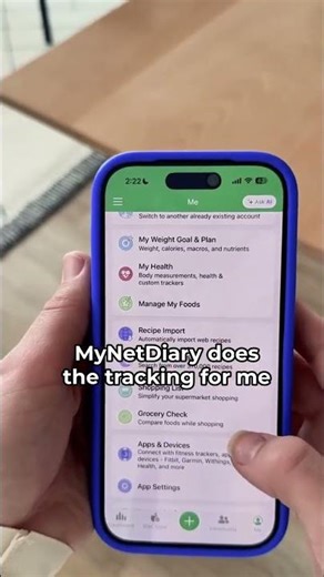Stay Deciplined With @MyNetDiary 🔥 #caloriedeficit #gymtok