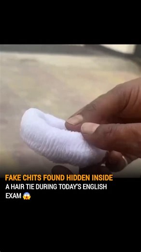 National Buzz Official on Instagram: "Mistake : Not today, The day before yesterday's exam Assam Student Caught Cheating with Notes Concealed in Hair Accessory During the Higher Secondary (HS) English examination in Assam, invigilators detected a case of malpractice involving a female student. During routine inspections, officials discovered cheat sheets hidden inside the student's hair tie. Following the discovery of the notes, which reportedly contained answers to the English paper, the studen