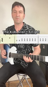 The Kids Aren’t t Alright Guitar Get over 200 pdf Tabs on patreon.com/1jour1riff #guitartabs #guitarcover #learnguitar #coursdeguitare #guitarstagram #guitarsolo #fypシ | Skid Vyk