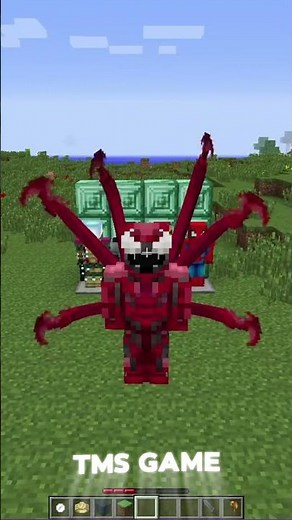 Minecrat Venom #symbiote #minecraft #minecraftmods #venom #minecraftshorts #shorts