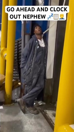 GO AHEAD AND CLOCK OUT NEPHEW 💤📋🤦‍♂️