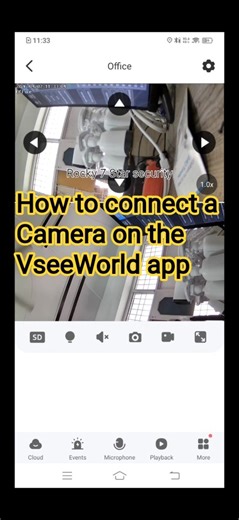 How to connect a camera on the VseeWorld app online from mobile #cctv #cpplus #hikvision #WiFicamera