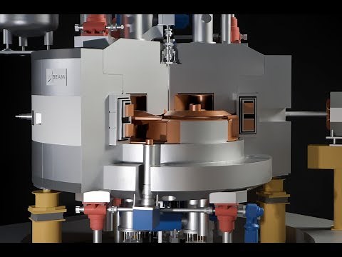 Proton Therapy for Cancer Treatment. Arrival of the superconducting cyclotron.