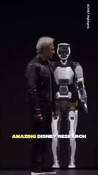 Nvidia CEO releases Disney robot at GTC conference.