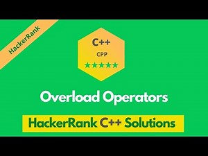 HackerRank Overload Operators problem solution in C++ | C++ problems solutions | Programmingoneonone