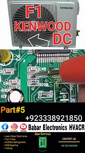 Kenwood DC inverter AC F1 error code AC PCB By Babar Electronics HVACR #Kenwood #DCInverter #AC #F1ErrorCode #ACPCB #BabarElectronics #HVACR #AirConditioning #HomeCooling #EnergyEfficiency #SmartHome #HVACRepair #ClimateControl #TemperatureRegulation #InnovativeCooling #HomeComfort #ElectronicsRepair #ACMaintenance #CoolingSolutions #homeimprovement | Babar Electronics HVACR