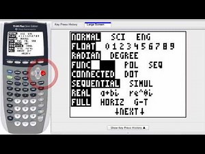 Graphing Calculator - Mode Overview
