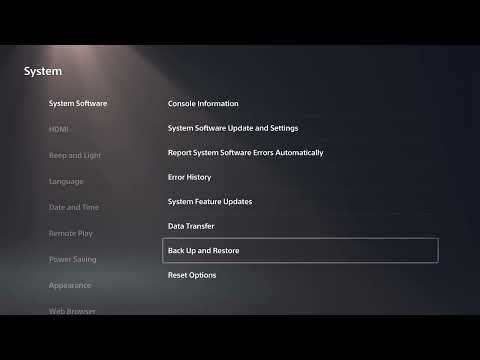 PS5 How to Delete Backup Data