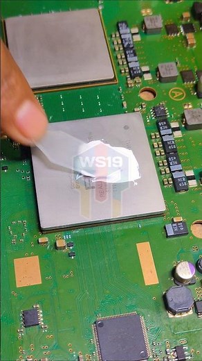 PS3 Repaste (RSX & CPU) #repaste #overheat #soldering #welding