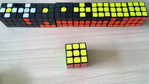 三阶魔方入门教学，零基础任意打乱魔方你也可以复原。