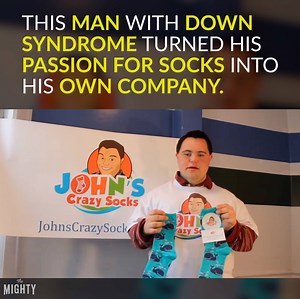 21M views · 52K reactions | In just two months he's sold more than 1,000 pairs. | Down Syndrome on The Mighty | Facebook
