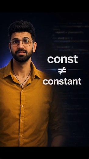 Understanding const in Javascript