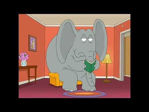 Family Guy- Horton the elephant on Domestic violence