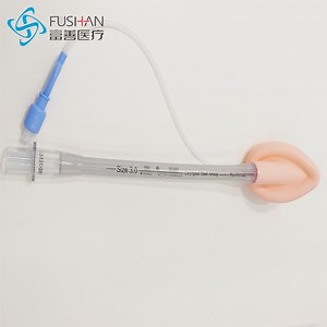 [Hot Item] Fushan Medical 100% Silicone Reusable Reinforced Laryngeal Mask Airway with Soft Cuff CE ISO13485 Lma Tube