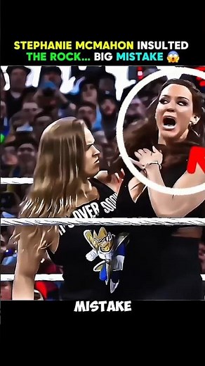 The Rock Brought Ronda Rousey And The Authority Fell Apart 😳🔥 #wwe #therock #wweshorts #wweraw