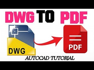How to Convert AutoCAD DWG to PDF | AutoCAD 2024/2025 Tutorial | Zedikas Electro