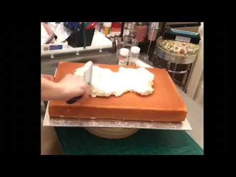 Buttercream Sheet Cake with Flowers