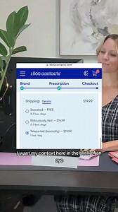 1-800 Contacts on Reels